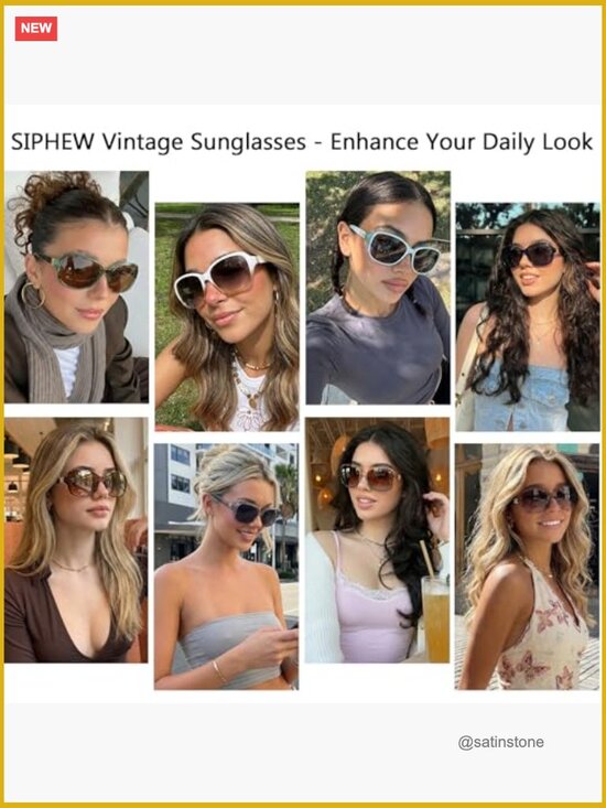 Polarized Square Sunglasses with UV400 Protection Wrap Around Shade main image 7